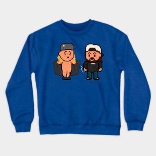 I Cant Look Away in 2006 Pixel Jay and Silent Bob Crewneck Sweatshirt